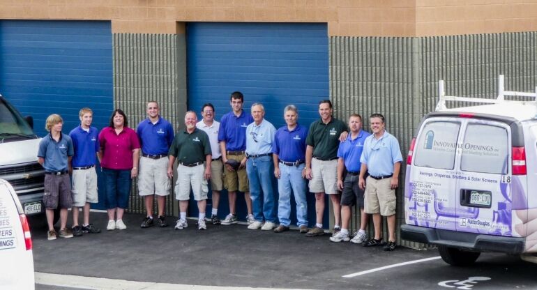 Innovative Openings solar shade Installation and service department
