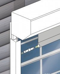 Oasis® 2700 Exterior Solar Shades Track Guide