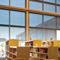 Insolroll commercial solar shades school library