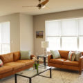 Insolroll Elements Translucent Roller Shades living room