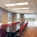 Conference Room dual shades solar