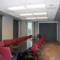 conference room dual shades blackout