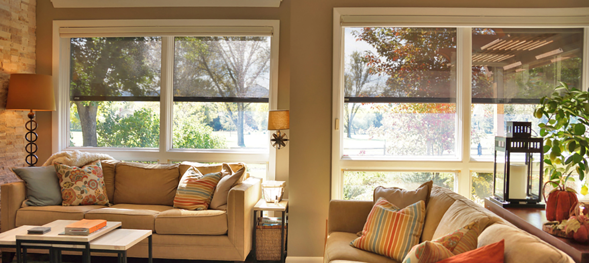 sun filtering window shades