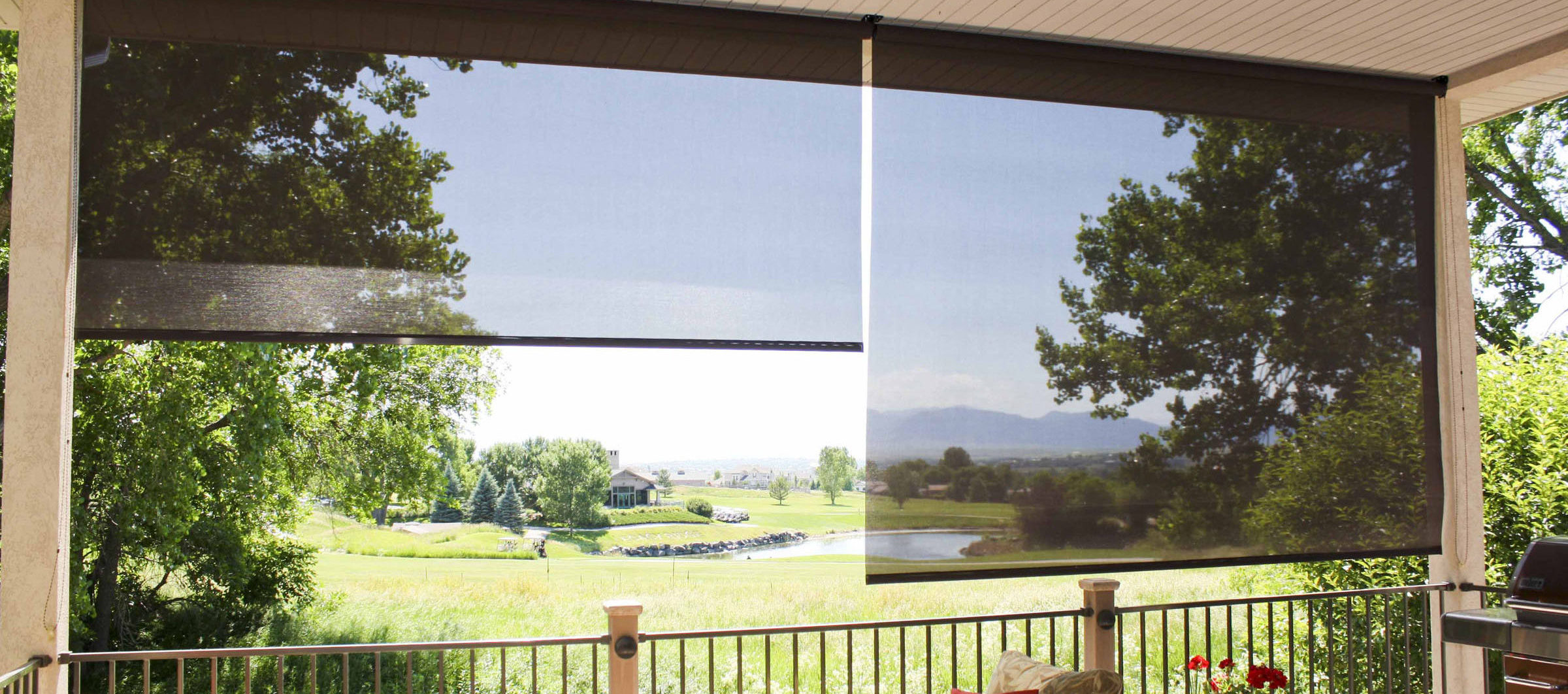 Oasis® 2600 Patio Shades - Insolroll
