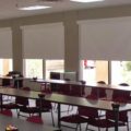 blackout shades school classroom